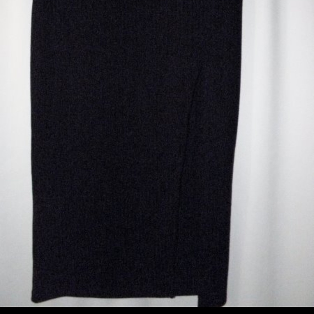 Ribbed knit pull on midi pencil Skirt - Picture 5 of 6